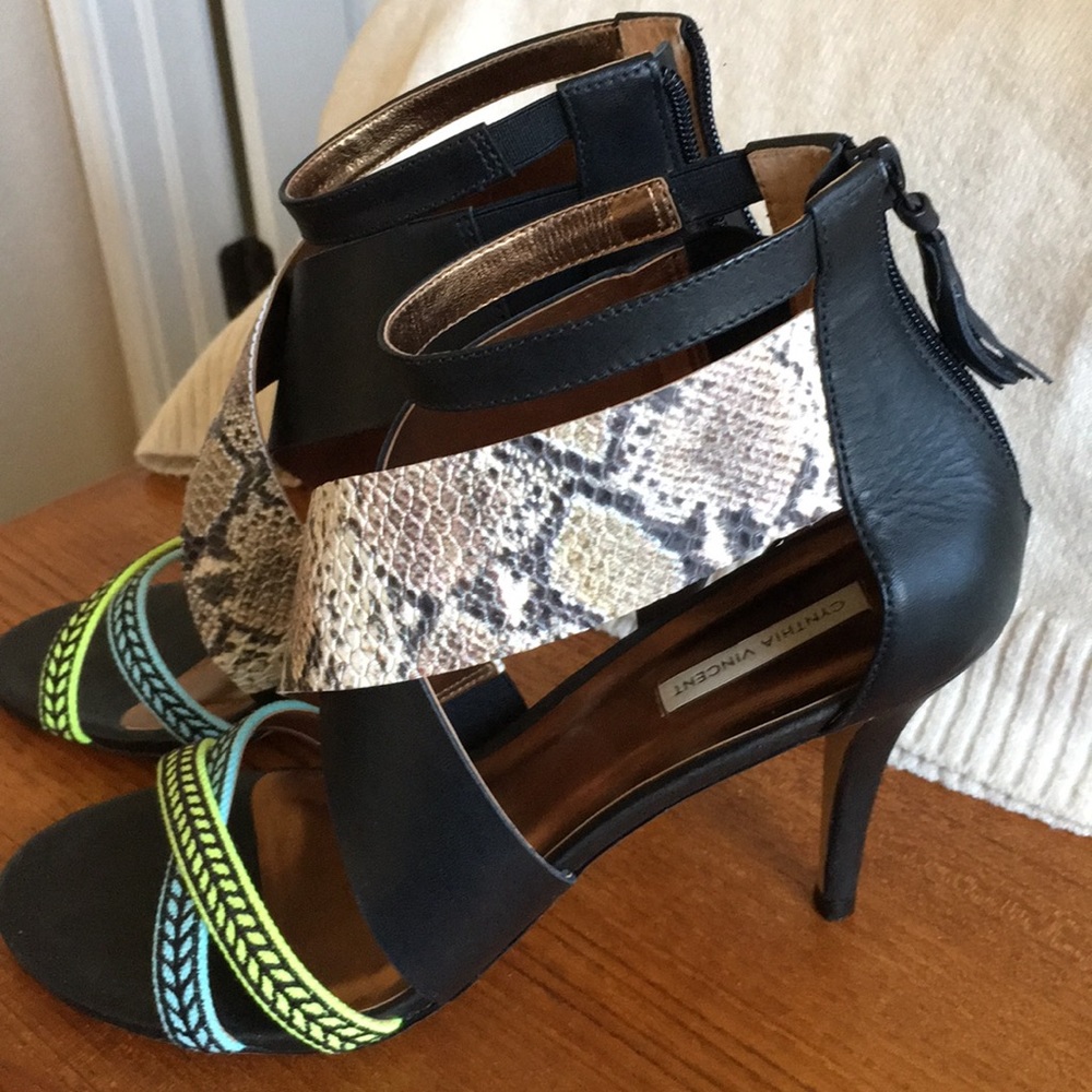 Cynthia Vincent Manhattan Sandal size 9.5 - Picture 3 of 6